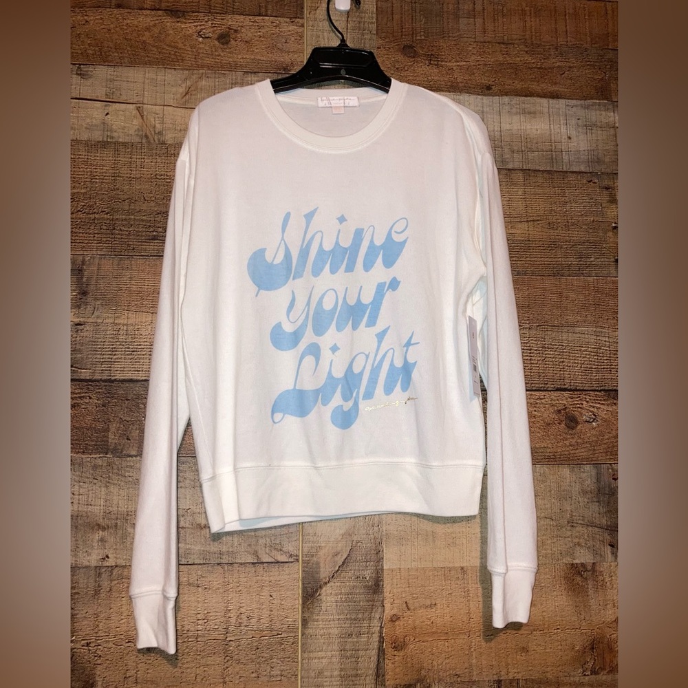 NWT Spiritual Gangster Shine Crew Neck Savasana top size medium